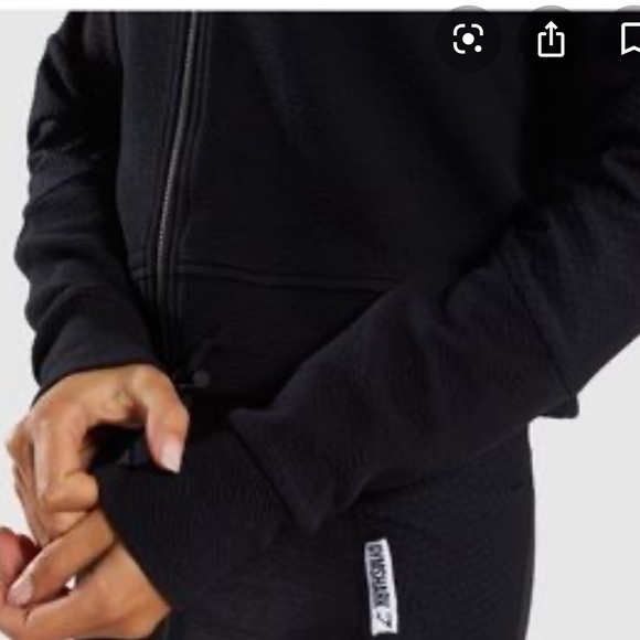 gymshark true texture bomber jacket - Picture 2 of 6